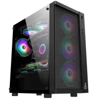 Carbono CG02XZM M-ATX Mid Tower Gaming Casing